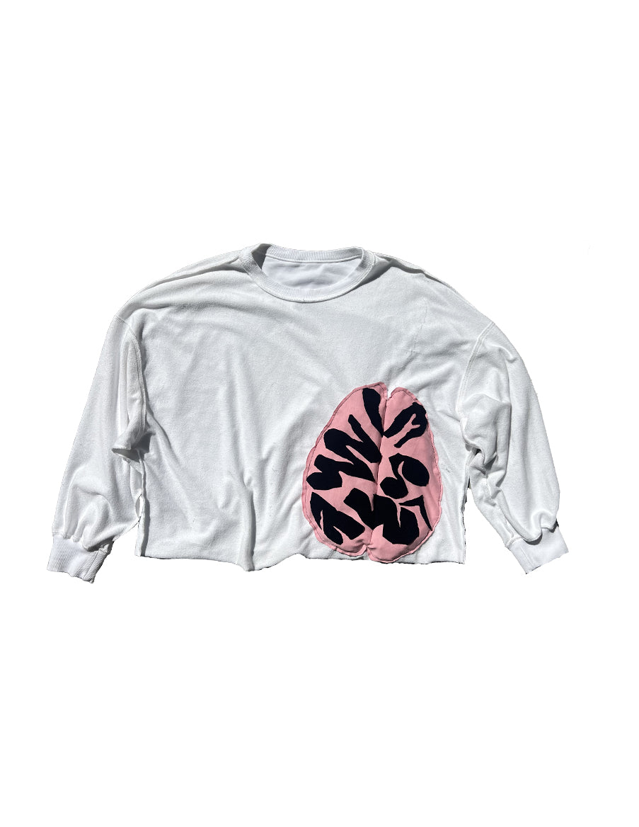 Lava Lamp Long Sleeve White
