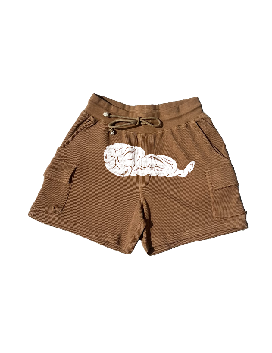 Brain Shorts - Brown