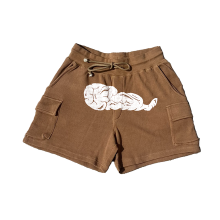 Brain Shorts - Brown